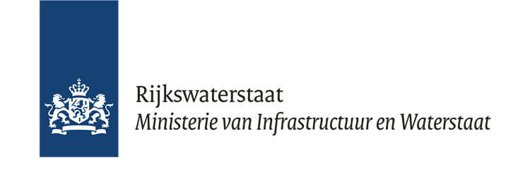 Logo Rijkswaterstaat Water, Verkeer en Leefomgeving